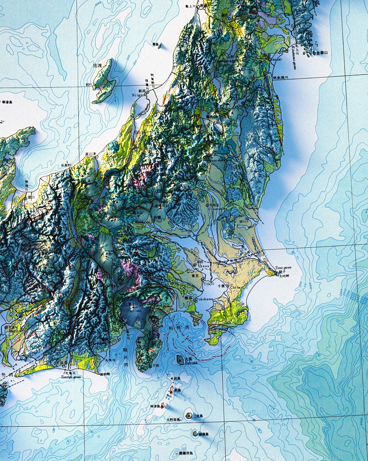 Japan Geologic Map (1978) - Renovated - Encompass Geographic